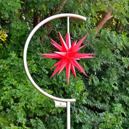 Sternenleuchte Außenbereich - rot - 366 cm