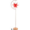Sternenleuchte Innenbereich mit I6 rot - 236 cm