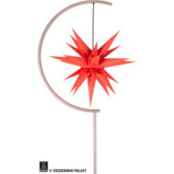 Sternenleuchte Innenbereich mit I6 rot - 236 cm