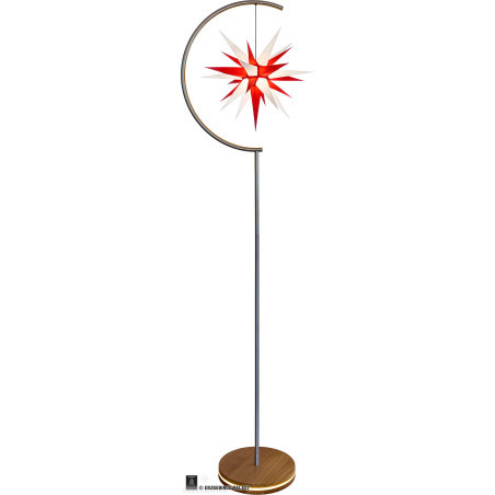 Sternenleuchte Innenbereich mit I6 weiß/rot - 236 cm