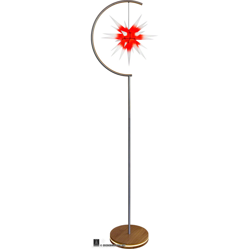 Star Lamp - Indoor use with I6 White with Red Core - 236 cm / 93 inch