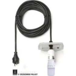 Kabel für Aussenstern 29-00-A13, 10 m schwarz, LED, Deckel weiß, EU