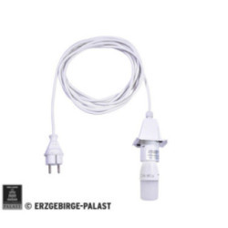 Innenkabel für Stern 29-00-A4 und 29-00-A7, 5 m weiß, LED, Deckel weiß