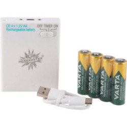 Batteriehalter mit Timer und Akku zur Beleuchtung von 1 Stern Typ Typ 029-00-A1e, 029-00-A1b oder 3 Sternen Typ 029-00-A08