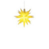 Herrnhuter Moravian Star Miniature Star Yellow Plastic - 8 cm / 3.1 inch