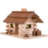 Traditionelles Rauchhaus Waldhütte mit LED - 10 cm