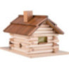 Traditionelles Rauchhaus Waldhütte mit LED - 10 cm