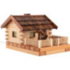 Räucher-Lichterhaus Bauernhof mit Figur - 17 cm