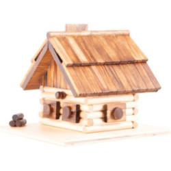 Smoking Hut - Mining Hut - 12 cm / 4.7 inch