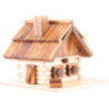 Smoking Hut - Mining Hut - 12 cm / 4.7 inch