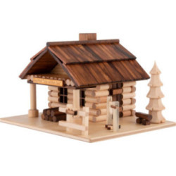 Smoking Hut - Restaurant "Zur wilden Sau" with LED - 12 cm / 4.7 inch