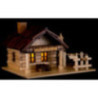 Smoking Hut - Restaurant "Zur wilden Sau" with LED - 12 cm / 4.7 inch
