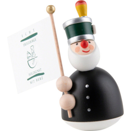 Picus Bergmann mit Fahne - 7,5 cm