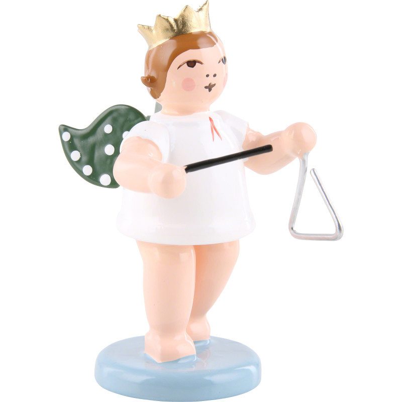 Engel mit Krone und Posaune - 6,5 cm