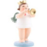 Angel with Crown and Trumpet - 6,5 cm / 2.5 inch