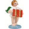 Angel without Crown with Accordion - 6,5 cm / 2.5 inch