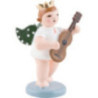 Engel mit Krone und Gitarre - 6,5 cm