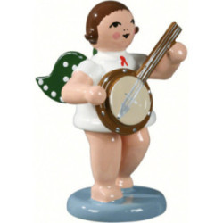 Engel mit Banjo - 6,5 cm