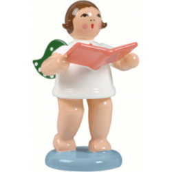 Engel mit Buch - 6,5 cm