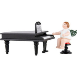 Angel at the Grand Piano - 6,5 cm / 2.5 inch