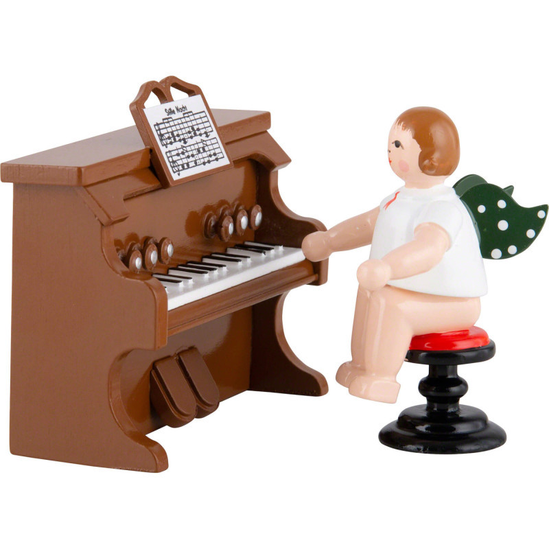 Engel am Harmonium - 6,5 cm