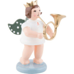 Angel with Crown and Russian Horn - 6,5 cm / 2.5 inch