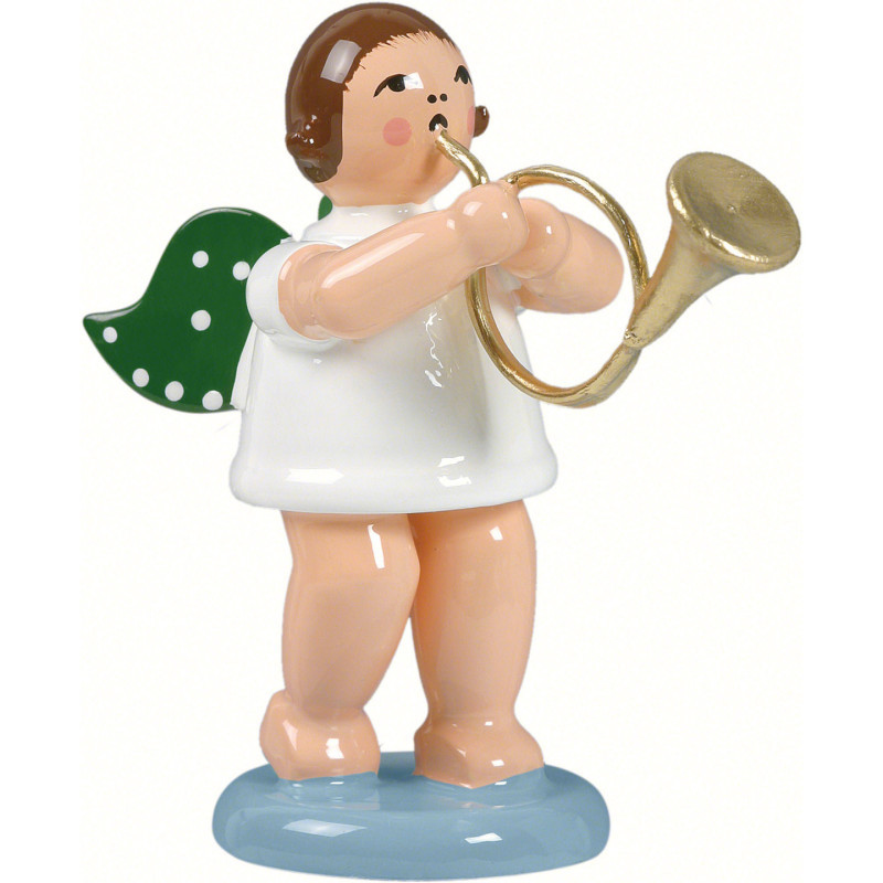 Engel mit englischem Horn - 6,5 cm