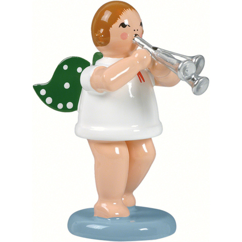 Engel mit Martinstrompete - 6,5 cm