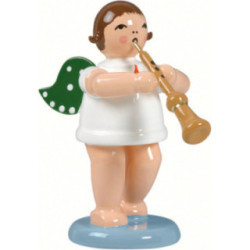 Angel with Shawm - 6,5 cm / 2.5 inch