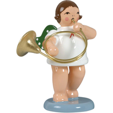 Angel with Parforce Horn - 6,5 cm / 2.5 inch