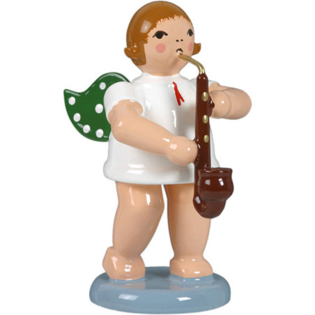 Angel with Heckelphone - 6,5 cm / 2.5 inch