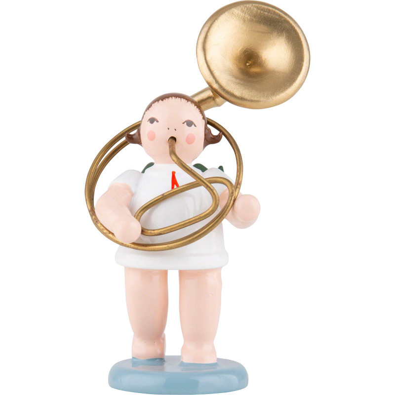 Angel with Sousaphone - 6,5 cm / 2.5 inch