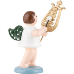 Engel mit Lyraglockenspiel - 6,5 cm