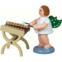 Engel mit Hackbrett - 6,5 cm