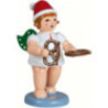 Baker Angel with Hat and Pretzl - 6,5 cm / 2.5 inch