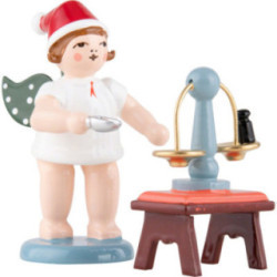 Bäckerengel mit Mütze und Waage - 6,5 cm