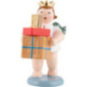 Gift Angel with Crown and Parcels - 6,5 cm / 2.6 inch