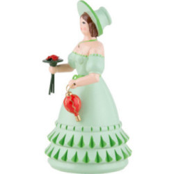 Biedermeier Lady in Green - 11 cm / 4.3 inch