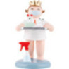 Angel with Crown and Test Kit - 6,5 cm / 2.6 inch