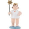 Adventengel mit Krone und Stern - 6,5 cm