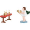 Engel mit Handglockenspiel - 6,5 cm