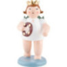 Angel with Crown and Headless Tambourine - 6,5 cm / 2.6 inch