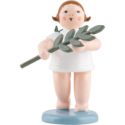 Angel with Branch of Peace - 6,5 cm / 2.6 inch