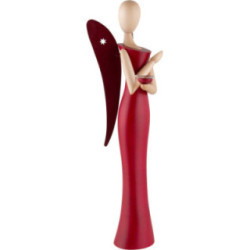 Sternkopf Engel "Red Ruby" - 50 cm