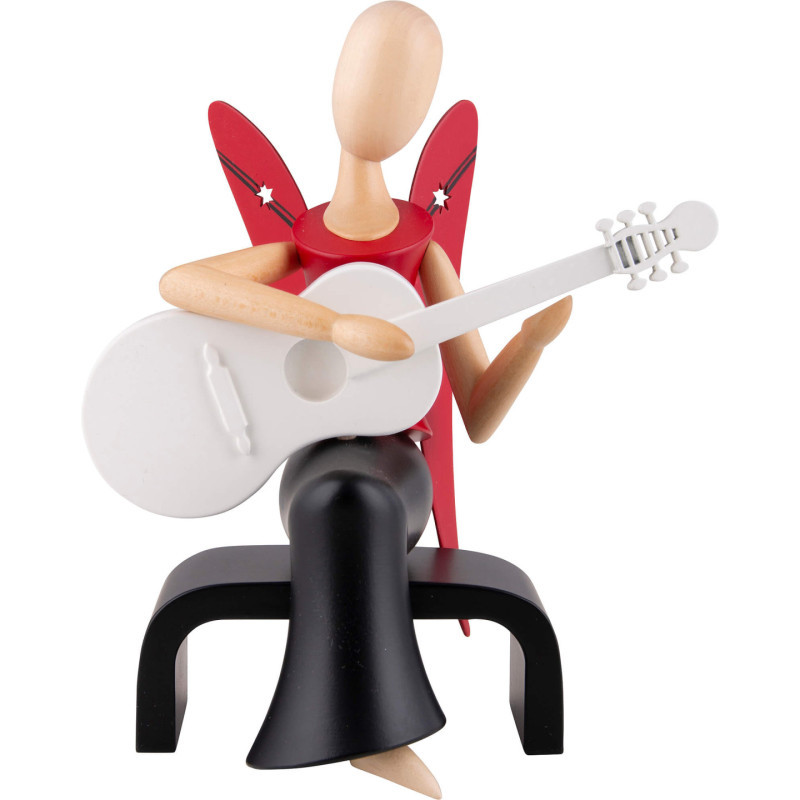 Sternkopf Angel with Guitar Sitting - 15,5 cm / 6.1 inch