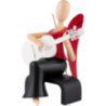 Sternkopf Angel with Guitar Sitting - 15,5 cm / 6.1 inch