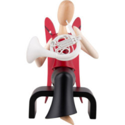 Sternkopf Angel with Horn Sitting - 15,5 cm / 6.1 inch