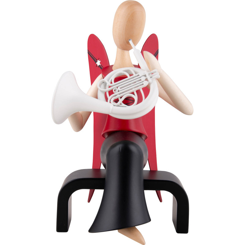 Sternkopf Angel with Horn Sitting - 15,5 cm / 6.1 inch