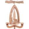 1-Tier Pyramid - Deer - Natural - 28 cm / 11 inch