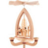 1-stöckige Pyramide Engel & Bergmann - natur - 28 cm